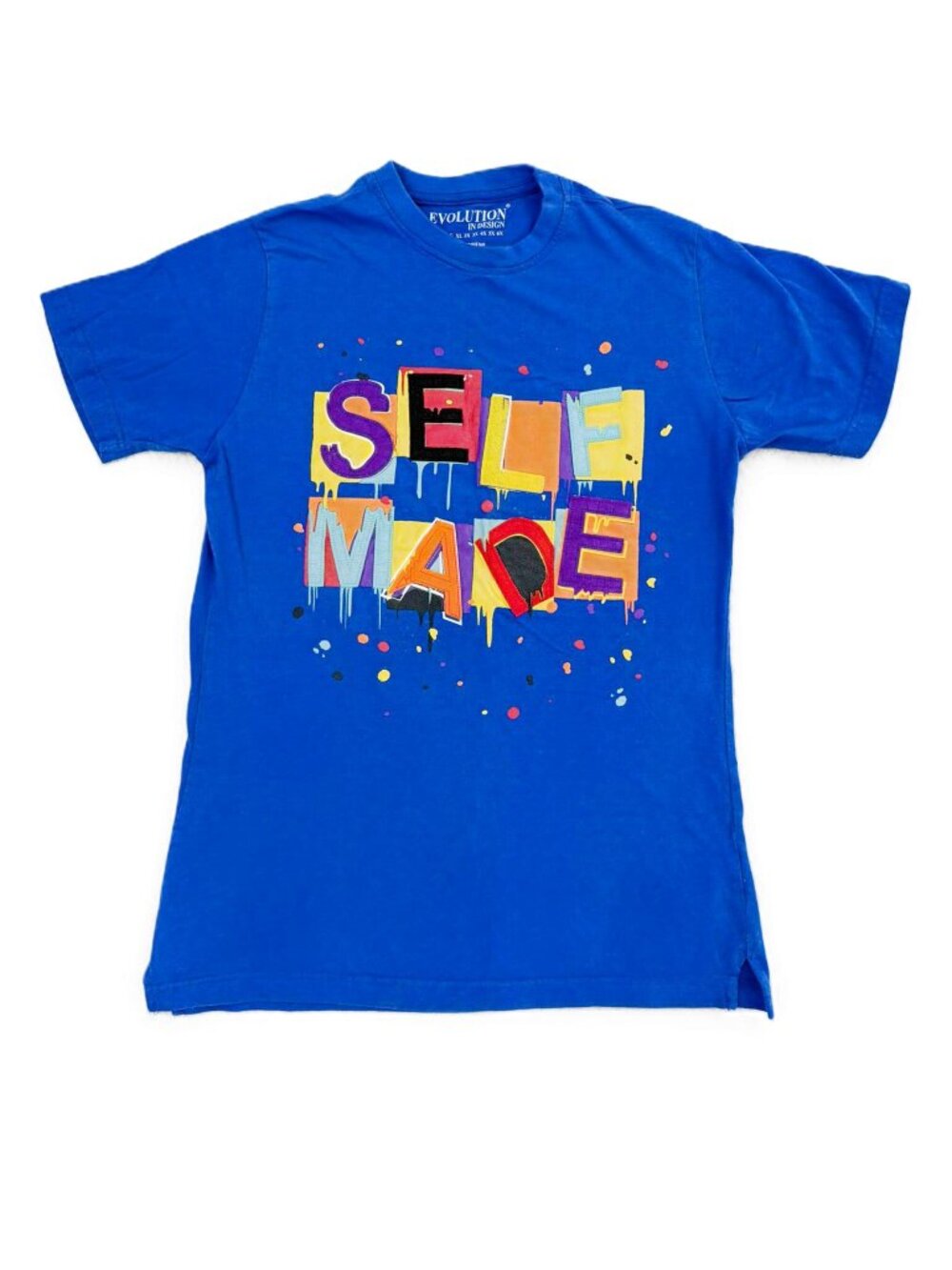 "Self Made"  Graphic Tee Women’s Medium by Evolution in Design (009)